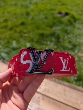Louis Vuitton X Supreme Belt